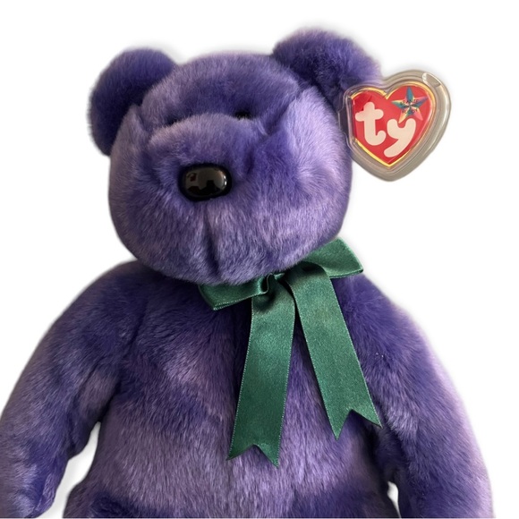 NEW VTG 2000 Beanie Babies Collection Employee Beanie Bear Plush Stuffed Animal - Picture 8 of 8